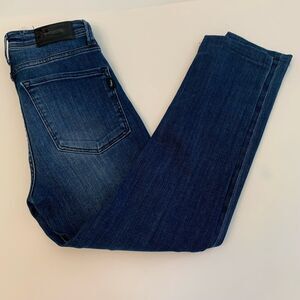 Jazmin Chebar Skinny Jeans T39/T32 Dark Wash Stretch